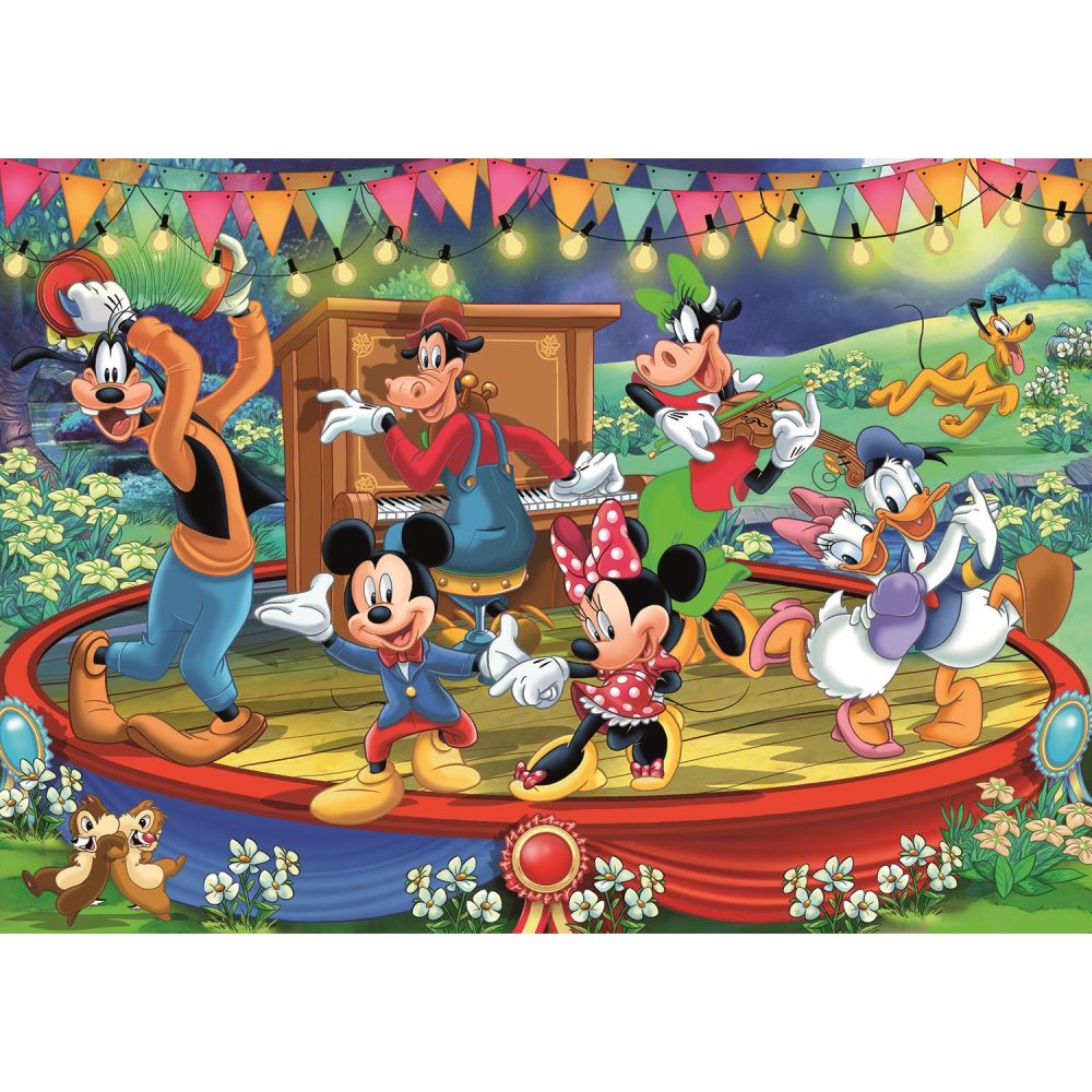 Puzzle Clementoni Disney Mickey Mouse si prietenii sai, 2 x 60 piese