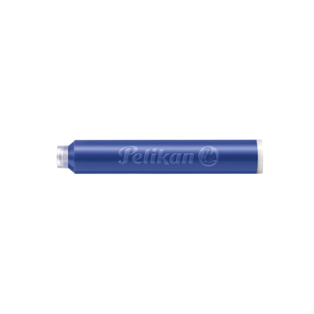 Set 6 patroane mini cu cerneala, Herlitz, 4001 TP6, Cerneala Albastru Royal