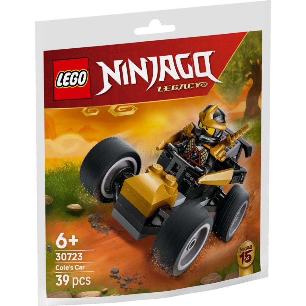 ジョージ③ LEGO® Ninjago - Masina razboinicului ninja Cole (30723) | Noriel
