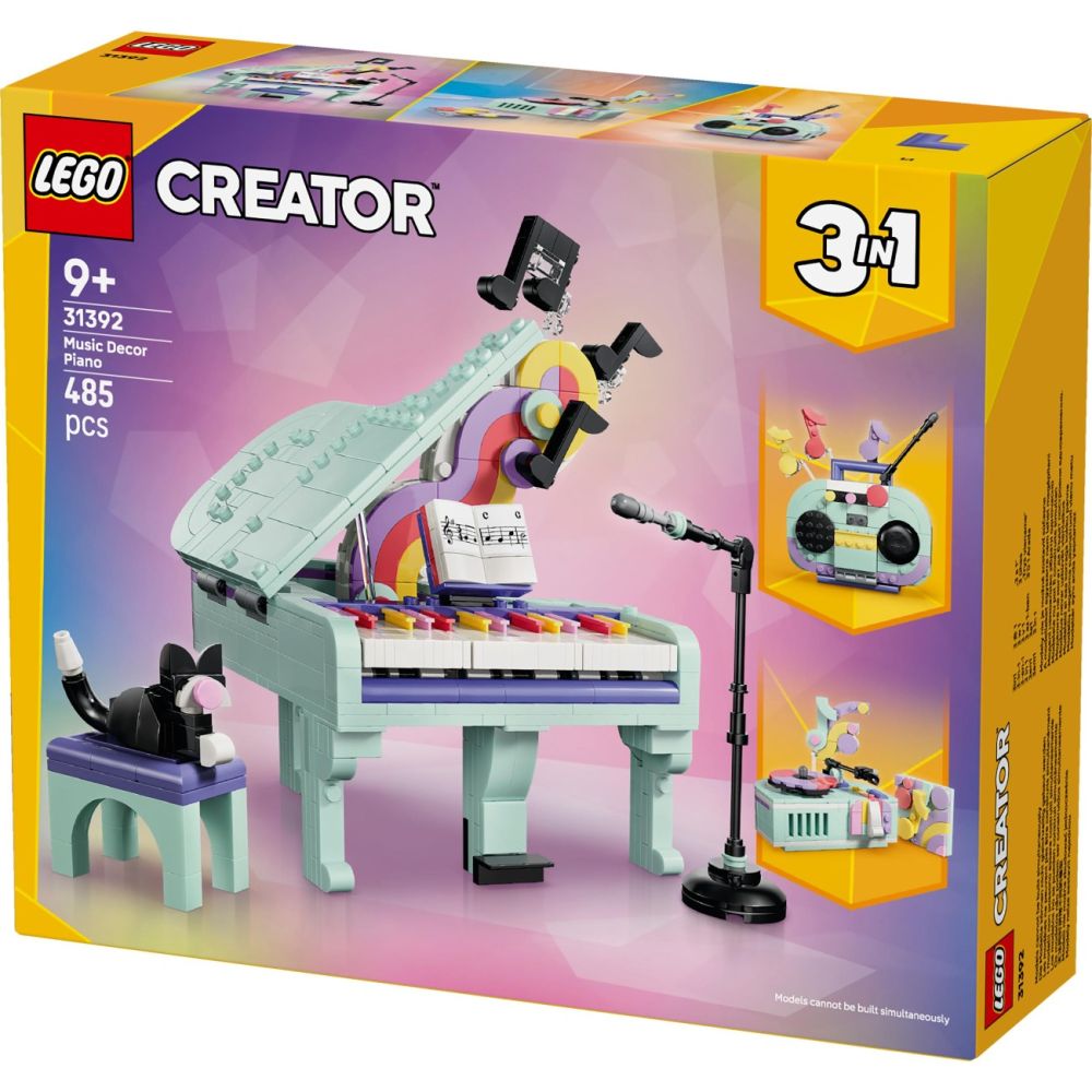 LEGO® Creator - Pian decorativ cu o pisica (31392)