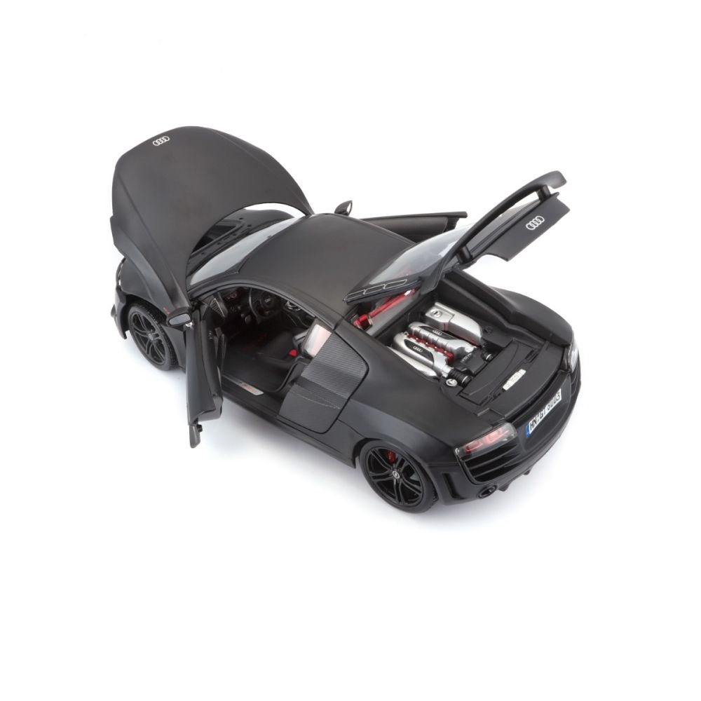 Masina din metal, Maisto, Audi R8 GT, 1:18, Negru