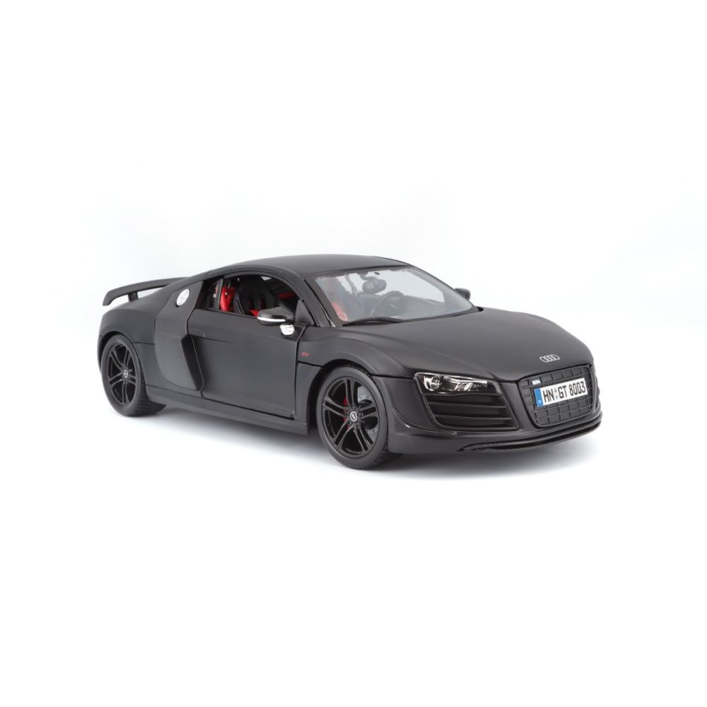 Masina din metal, Maisto, Audi R8 GT, 1:18, Negru