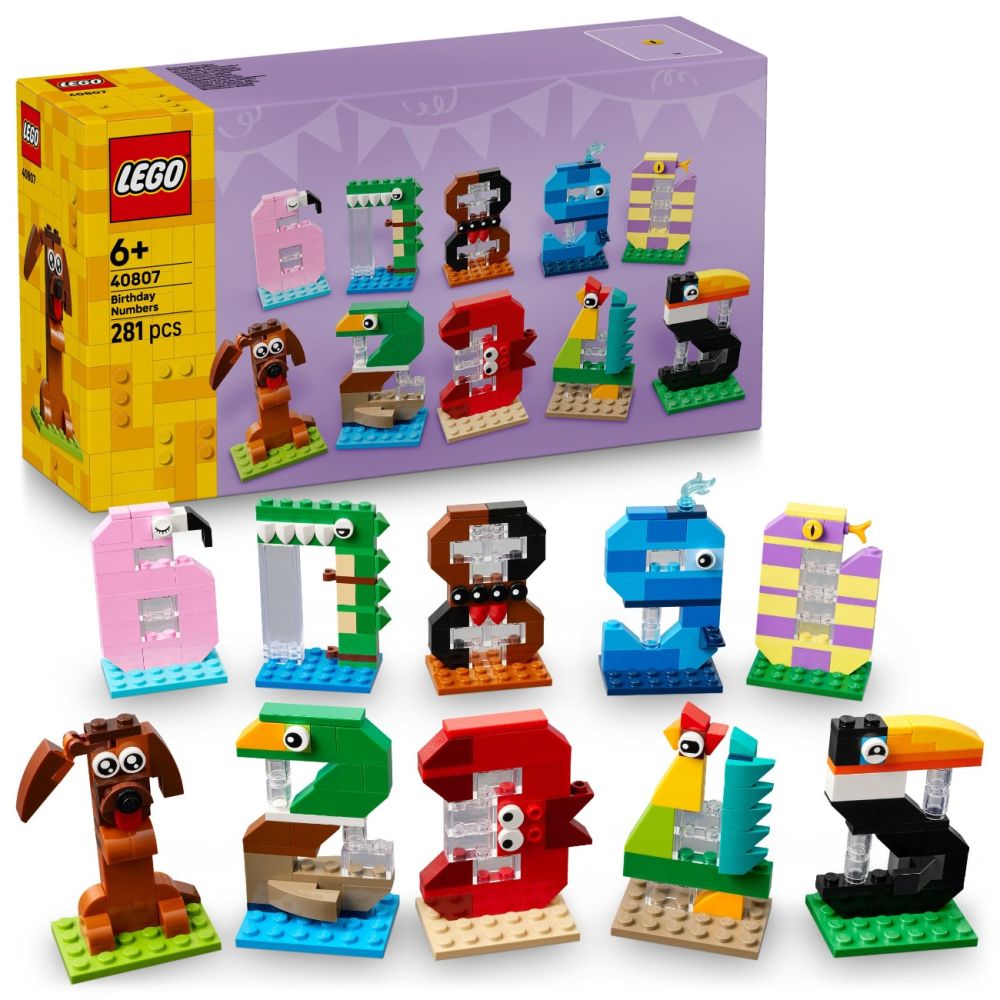 LEGO® Iconic - Numere de zi de nastere (40807)