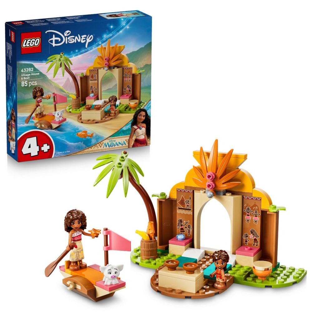 LEGO® Disney Princess - Casa traditionala si barcuta (43282)