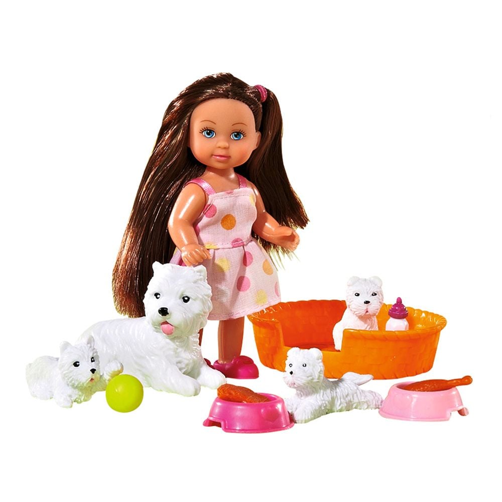 Set de joaca cu papusa Evi Love, si animalute de companie