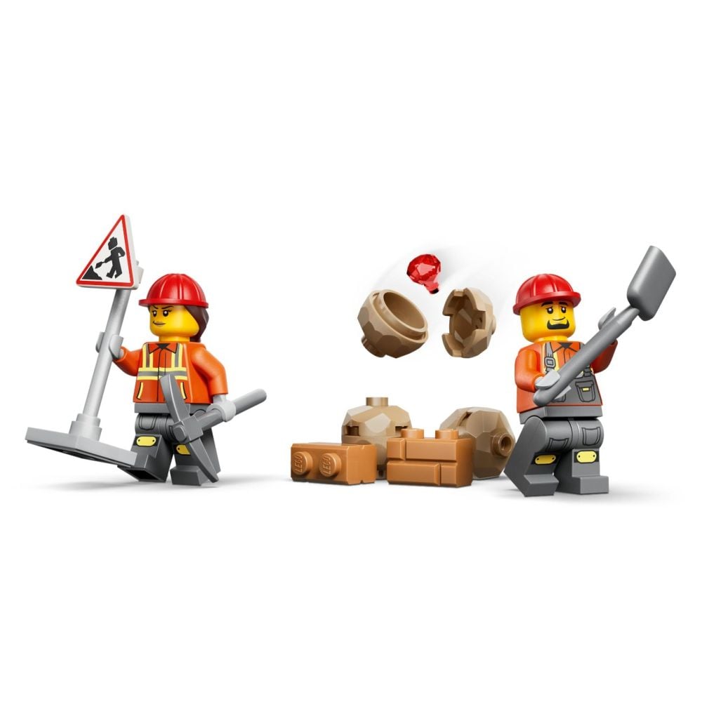 LEGO® City - Buldoexcavator galben (60480)