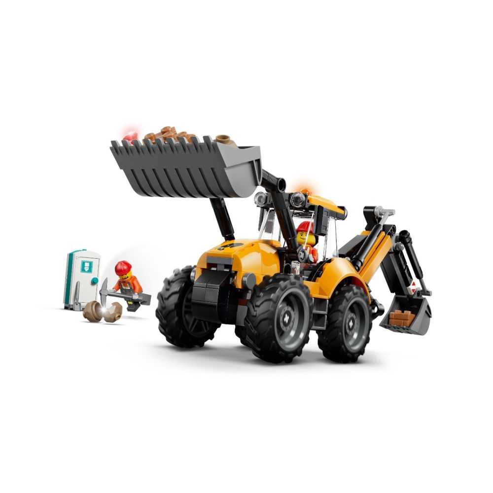 LEGO® City - Buldoexcavator galben (60480)
