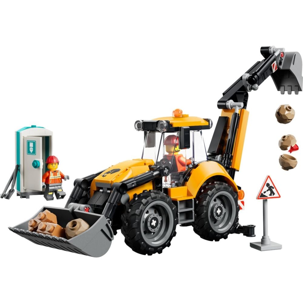 LEGO® City - Buldoexcavator galben (60480)