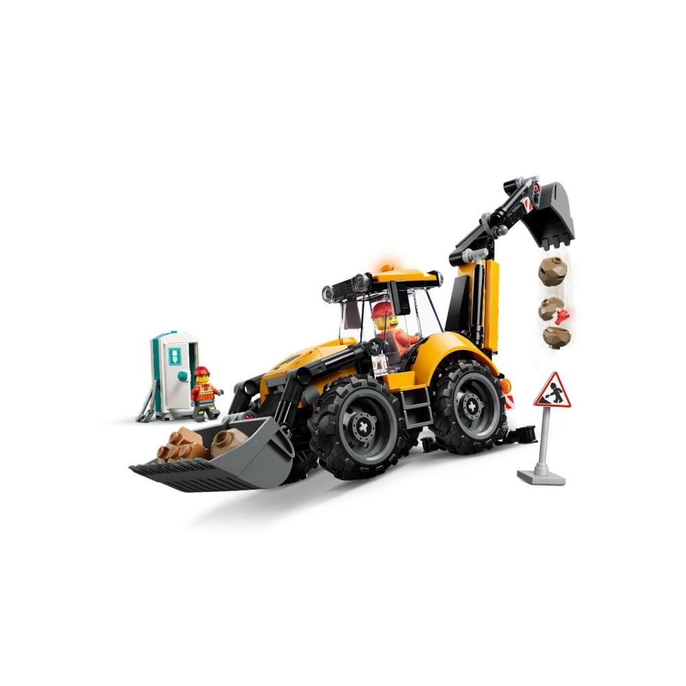 LEGO® City - Buldoexcavator galben (60480)