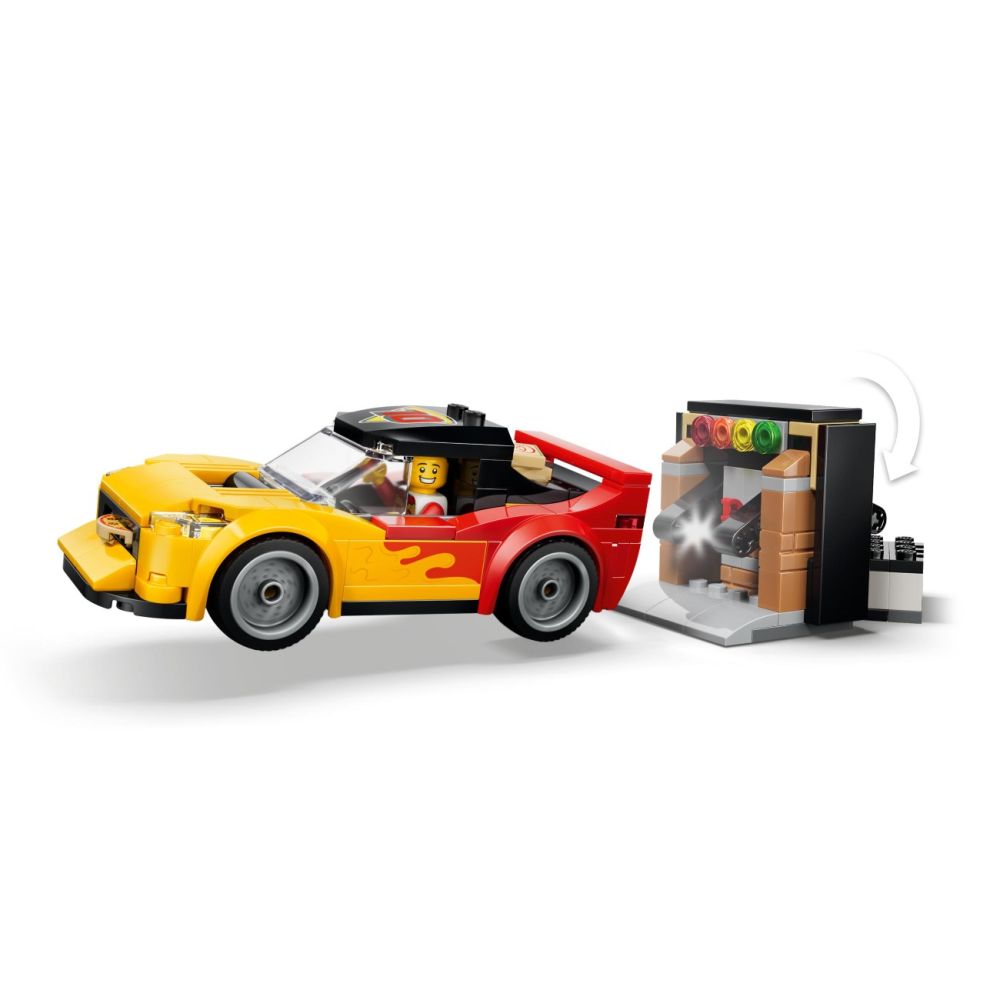 LEGO® City - Experienta livrarii de pizza cu vehicule (60496)