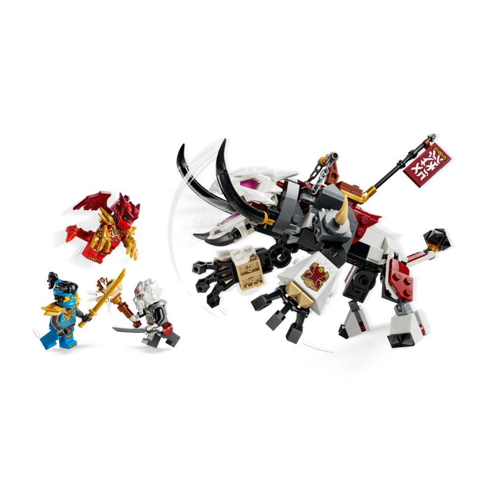 LEGO® Ninjago - Zilvar si monstrul dragon Grimtak (71863)