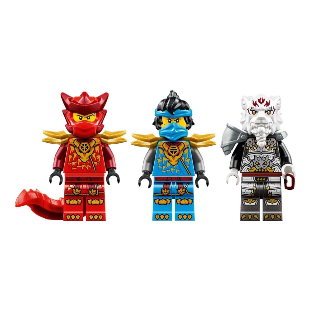 LEGO® Ninjago - Zilvar si monstrul dragon Grimtak (71863)