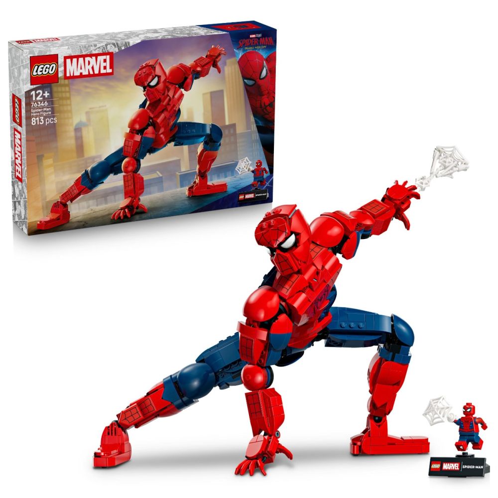 LEGO® Marvel Super Heroes - Figurina erou Omul Paianjen (76346)