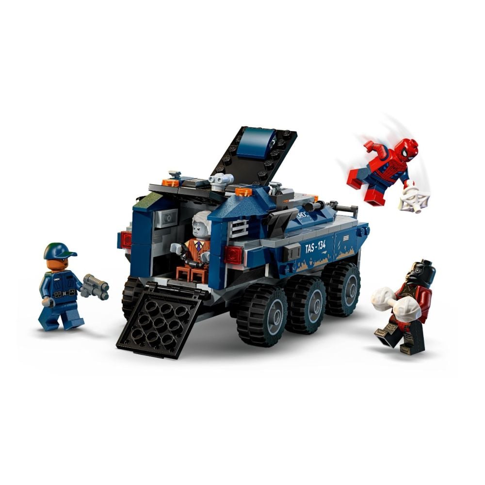 LEGO® Marvel Super Heroes - Urmarire cu Omul Paianjen si masina inchisorii (76349)