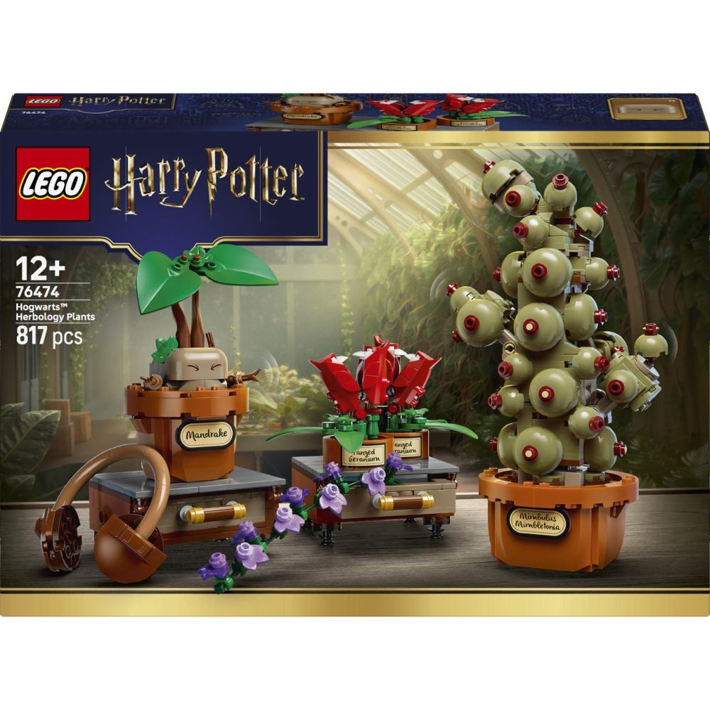 LEGO® Harry Potter - Plante pentru ora de ierbologie de la Hogwarts (76474)