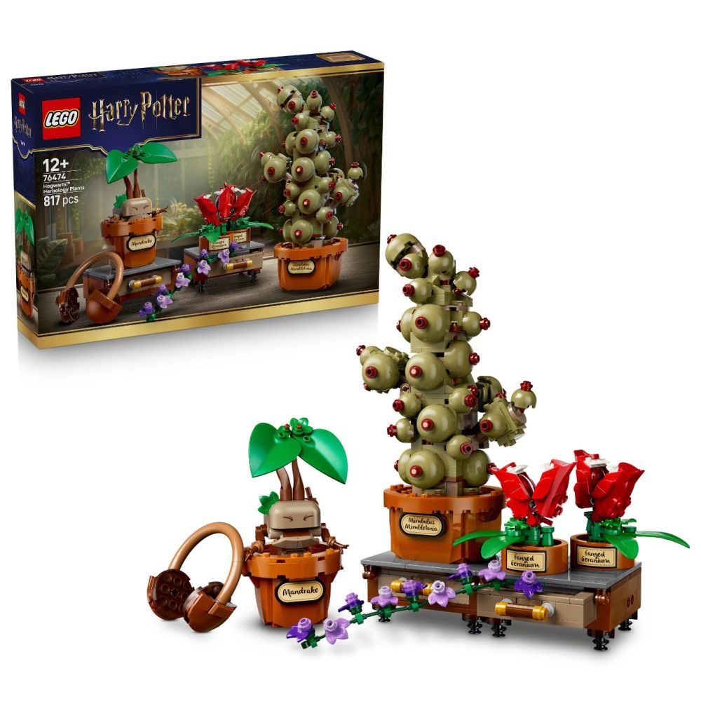 LEGO® Harry Potter - Plante pentru ora de ierbologie de la Hogwarts (76474)