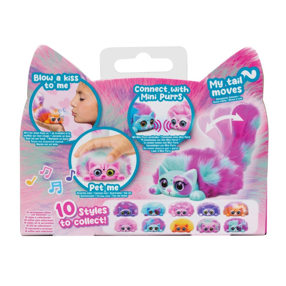 Jucarie de plus interactiva, Silverlit, Pisicuta Mini Purs
