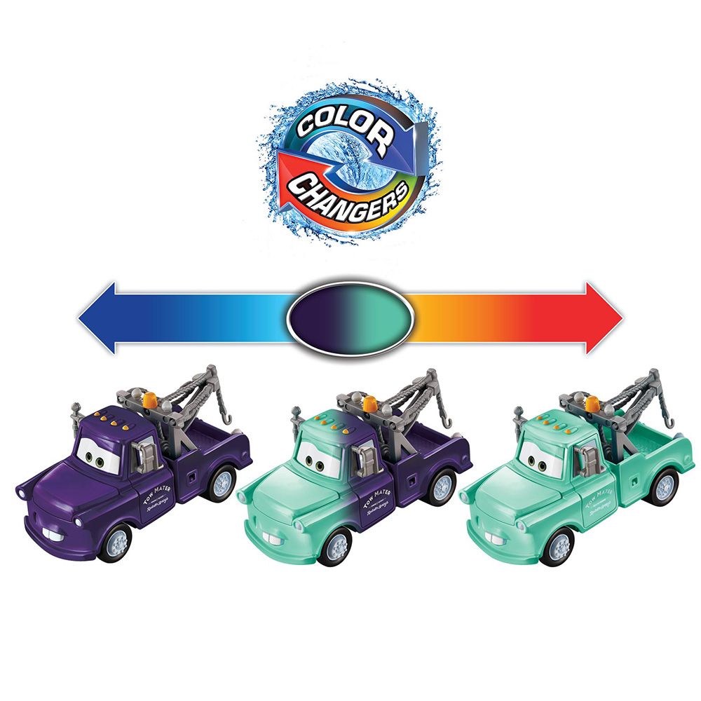 Masinuta Disney Cars, Color Changers, Mater, 1:55, GNY96
