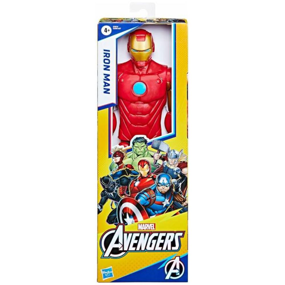 Marvel Avengers Iron Man Actionfigur - 30 Cm Titan Hero Series Mit Blast Gear Funktion