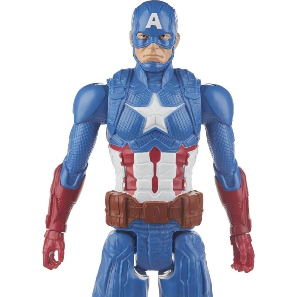 Figurina Marvel Avengers, Titan Hero, Captain America, 30 cm