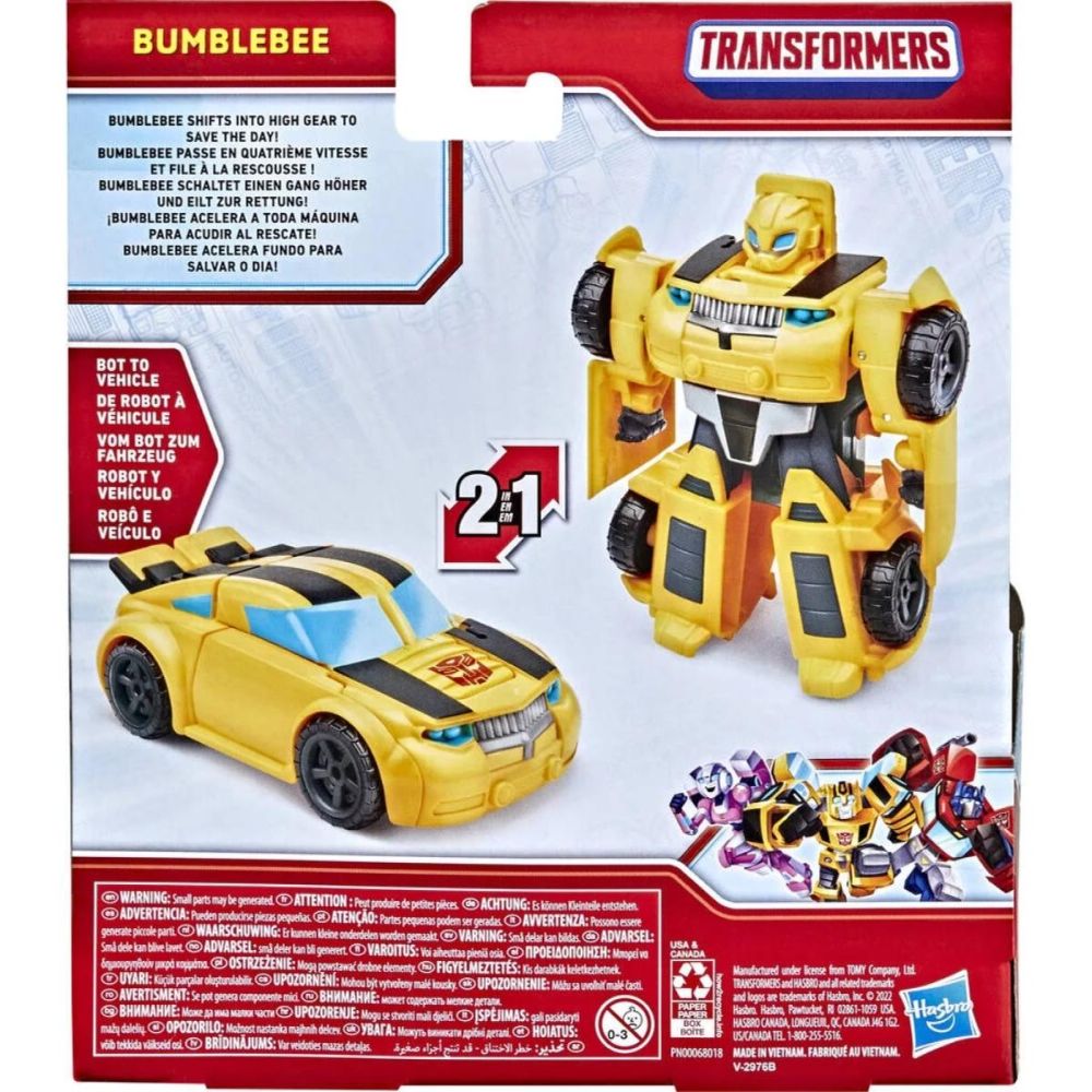 Figurina Transformers, Classic Heroes Rescan Team, Bumblebee, F0886