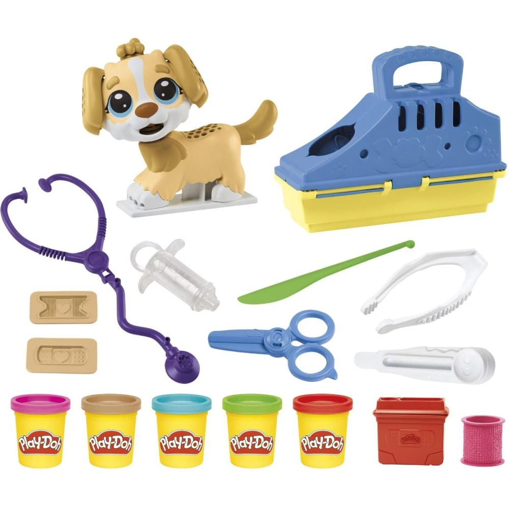 Set de joaca, Play-Doh, La Veterinar, F3639