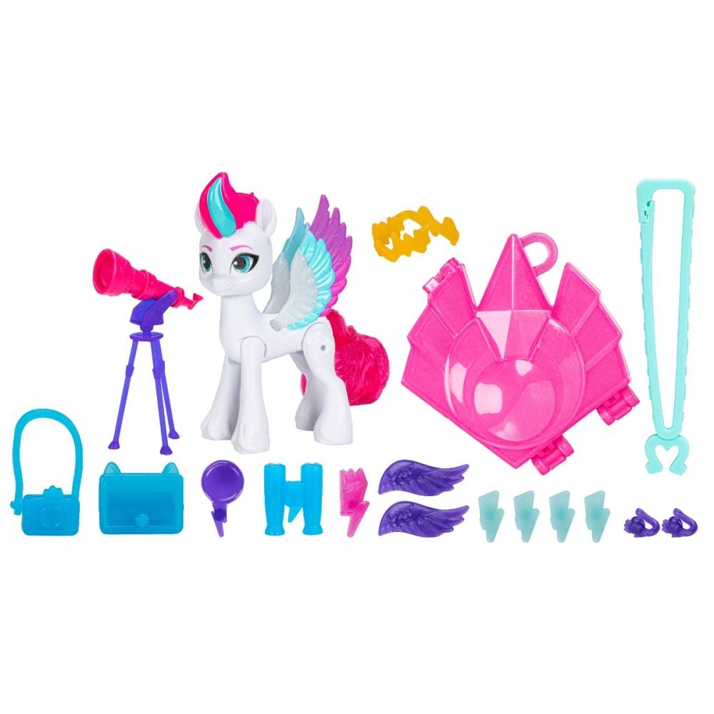 Figurina My Little Pony cu accesorii, Cutie Mark Magic, Zipp Storm, F5249