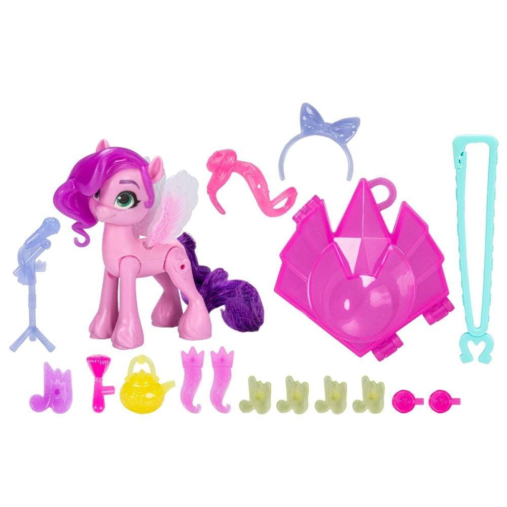 Figurina My Little Pony cu accesorii, Cutie Mark Magic, Princess Petals, F5251