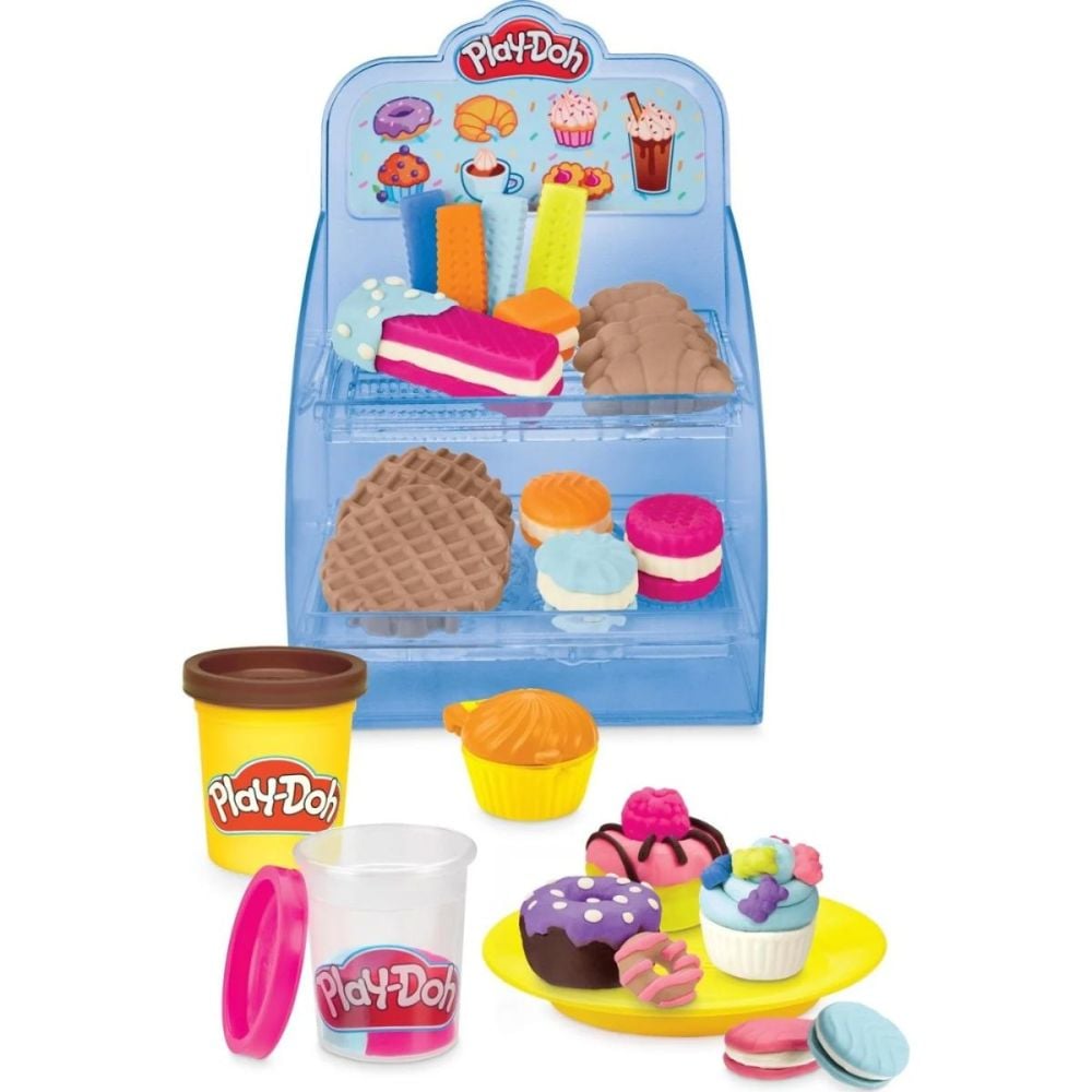 Set de joaca, Play-Doh, Cafeneaua super colorata, F5836