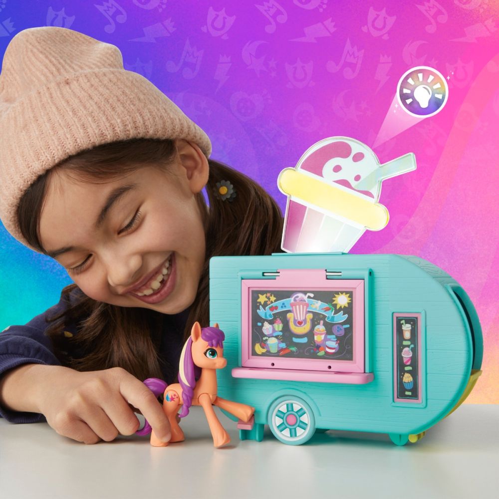 Set de joaca, My Little Pony, Rulota de Smoothie a lui Sunny Starscout