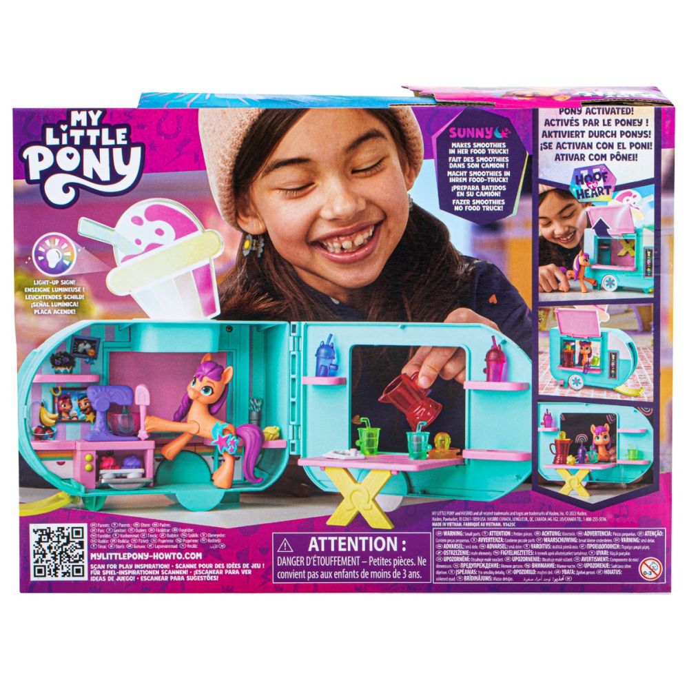 Set de joaca, My Little Pony, Rulota de Smoothie a lui Sunny Starscout