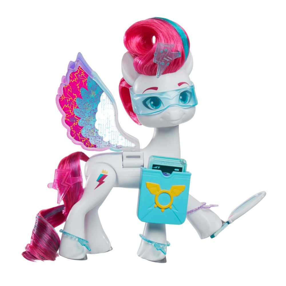 Figurina My Little Pony cu accesorii pentru par, Zipp Storm, F6446