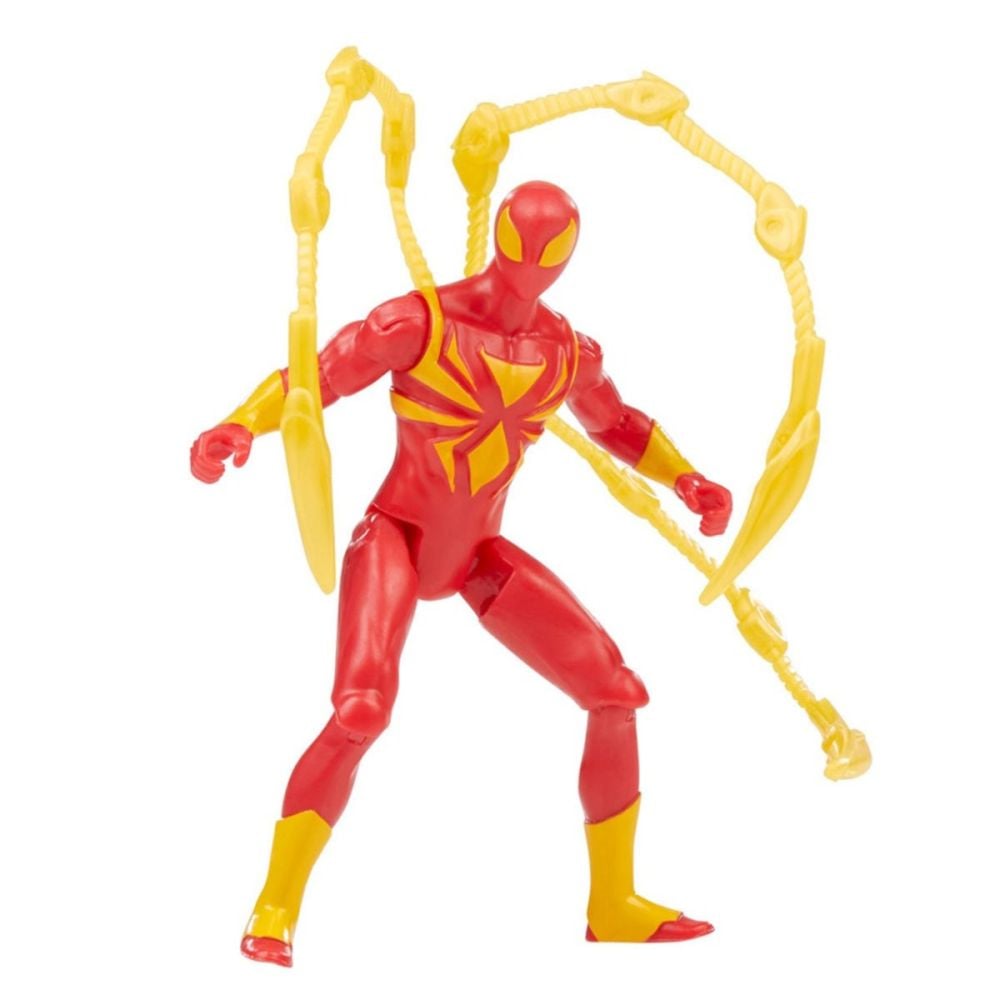 Figurina Marvel Spider-Man, Epic Hero, Iron Spider, 10 cm