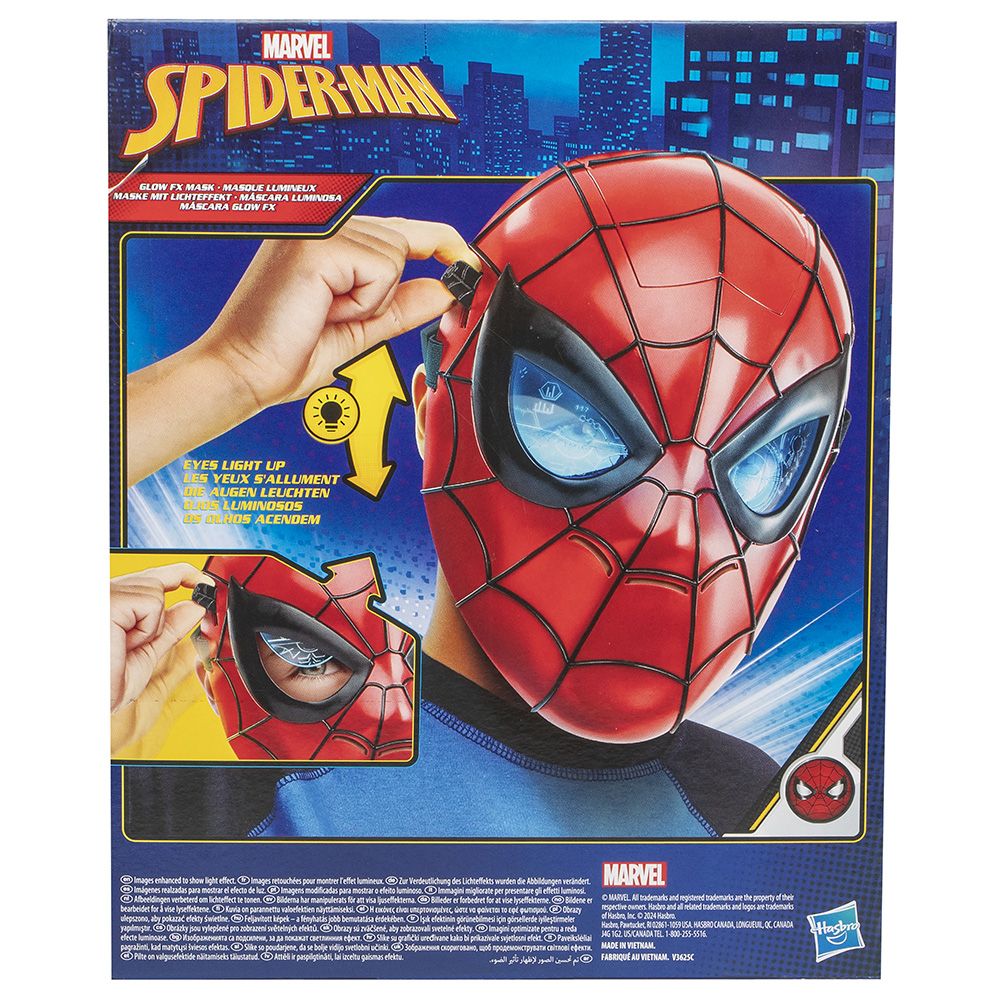 Masca cu lumini, Marvel, SpiderMan, Glow Fx, F8839