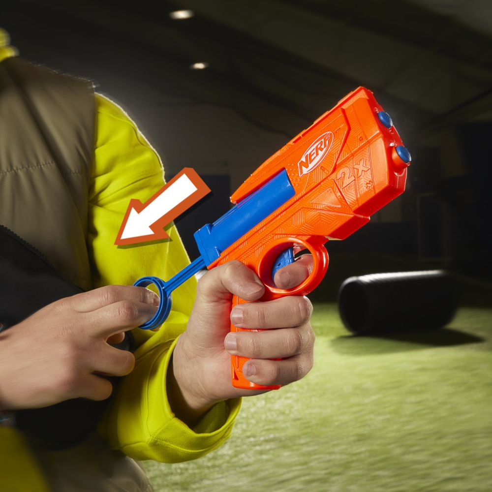 Blaster cu 2 sageti din spuma, Nerf, Seria Ward, G0132