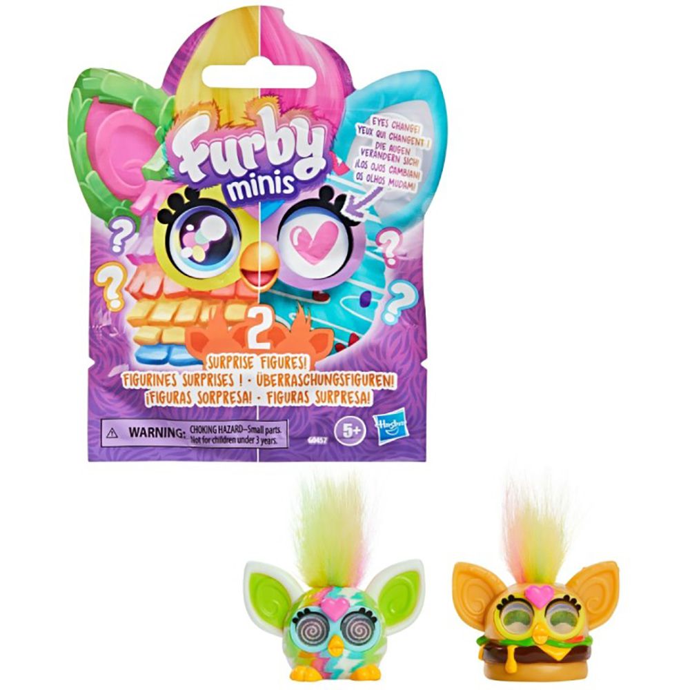 Set 2 mini figurine surpriza, Furby, G0457