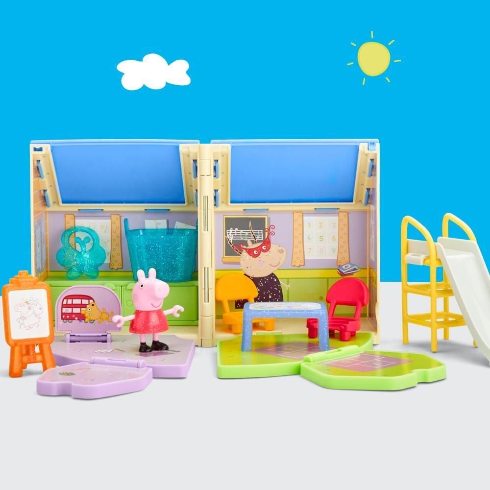 Set de joaca, Peppa Pig, Pop-Open Playgroup, La gradinita, G0530