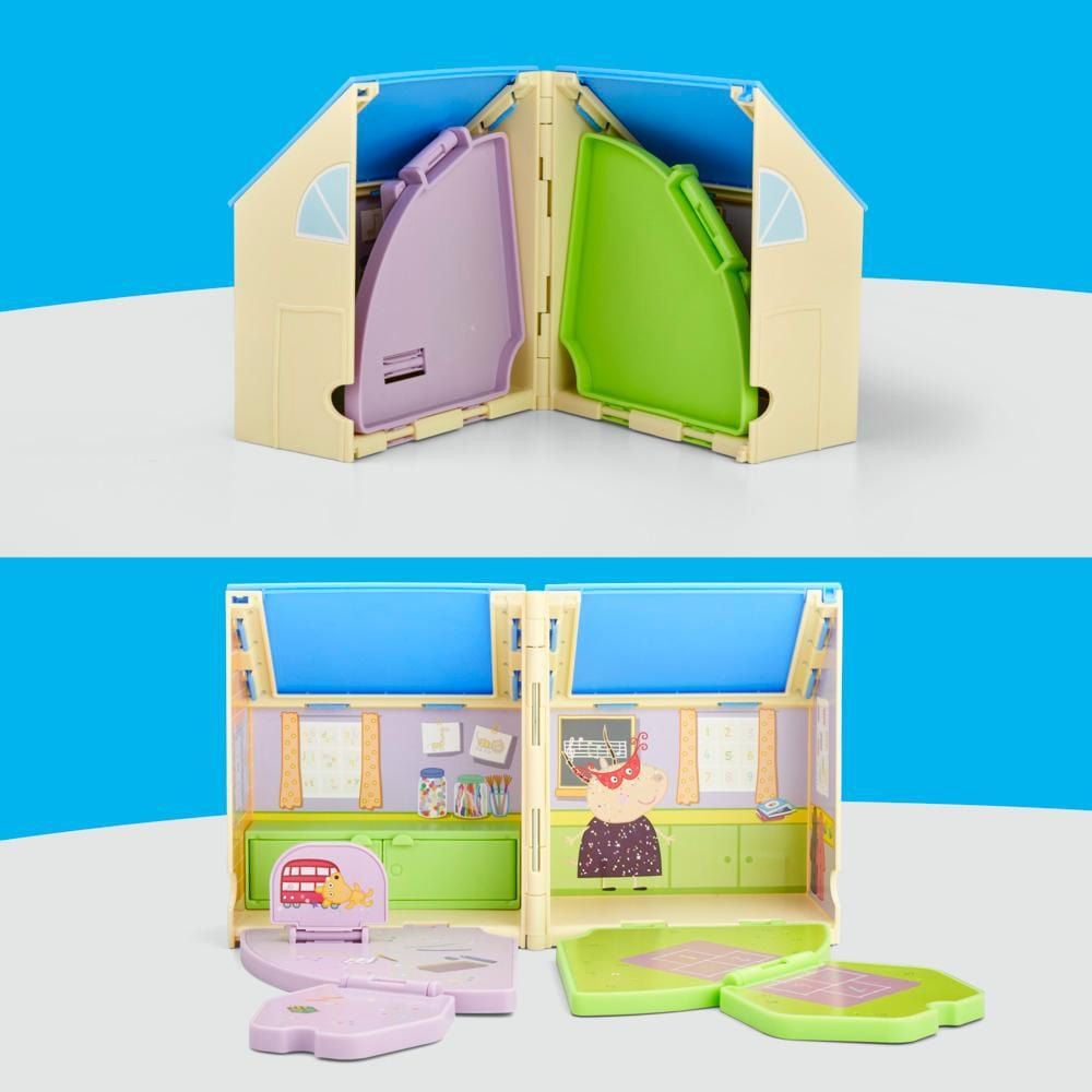 Set de joaca, Peppa Pig, Pop-Open Playgroup, La gradinita, G0530
