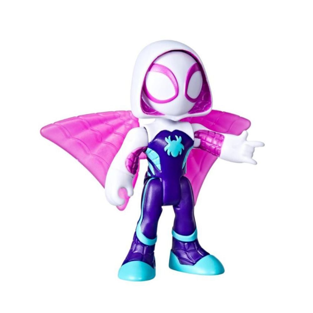 Figurina si accesoriu, Spidey And His Amazing Friends, Ghost Spider, 8 cm, G1460