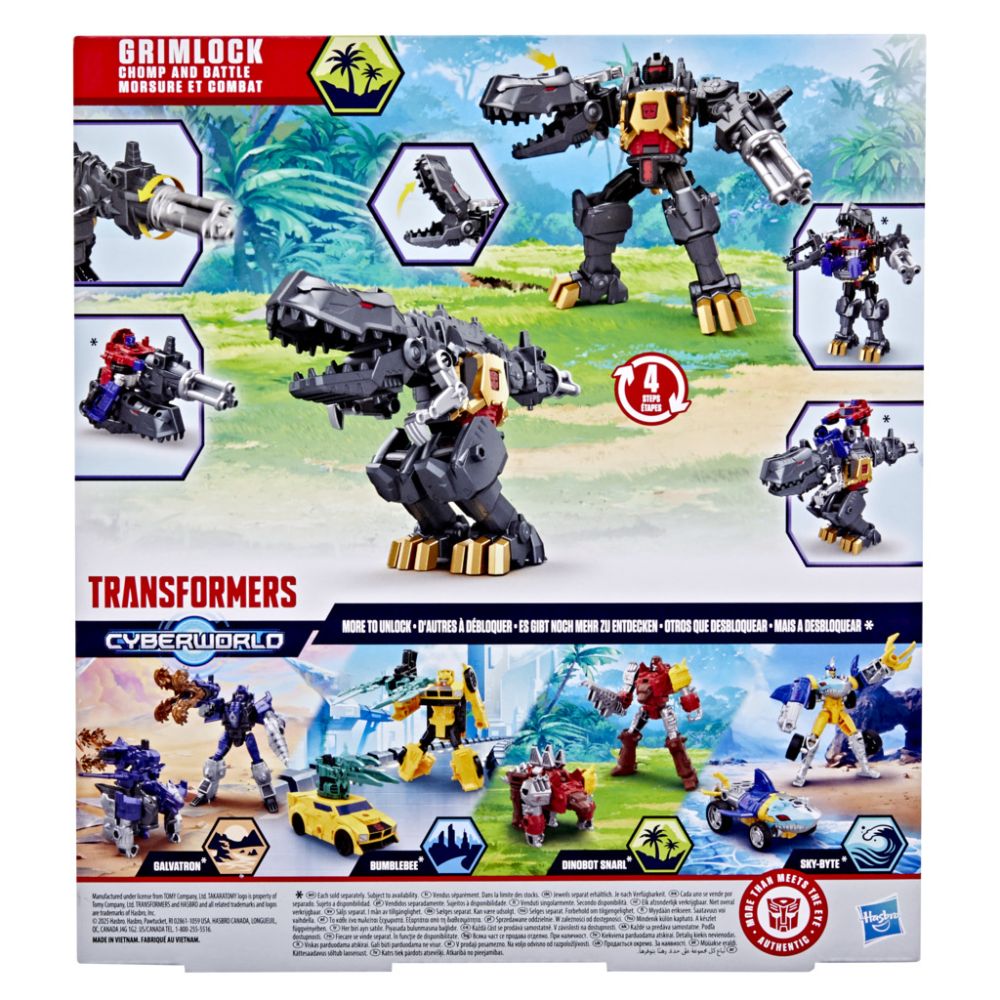 Figurina Transformers, Cyberworld, Changes to Dino, Grimlock, G0748