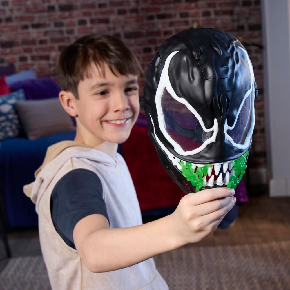 Masca cu functii, Marvel, Spider-Man, Glow in the dark, Venom, G1828