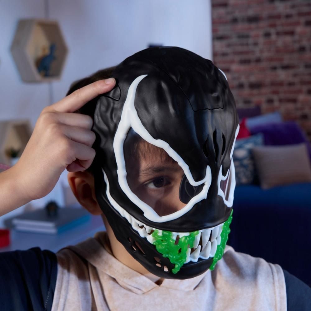 Masca cu functii, Marvel, Spider-Man, Glow in the dark, Venom, G1828