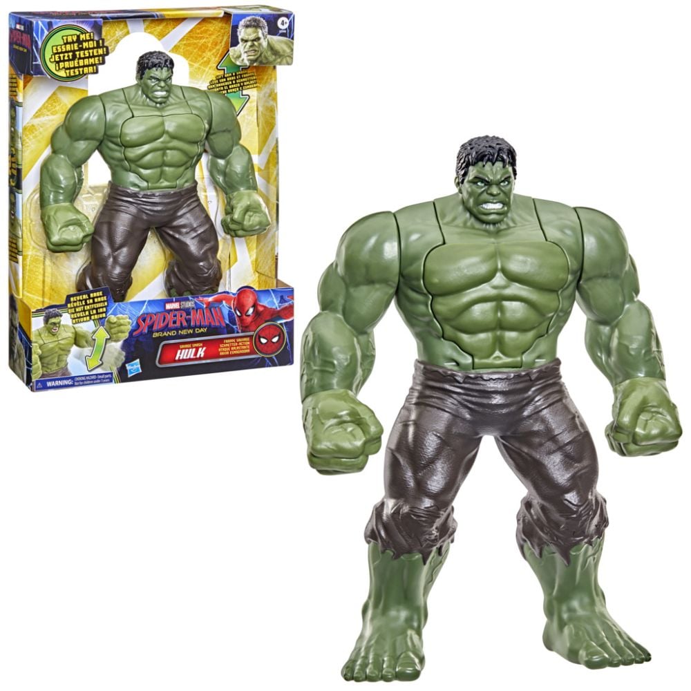 Figurina Marvel Spider-Man, Savage Smash, Hulk, G2446