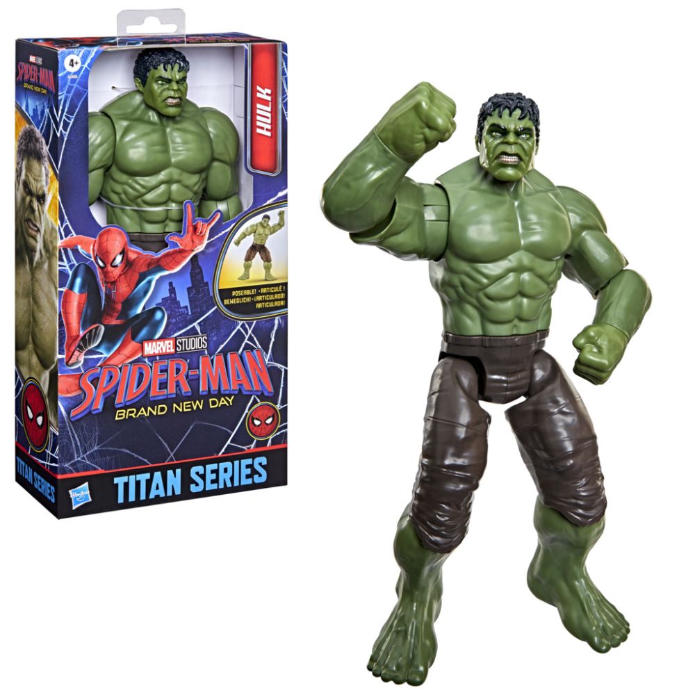 Figurina, Marvel Spider-Man, Brand New Day, Titan Series, Hulk, G2455