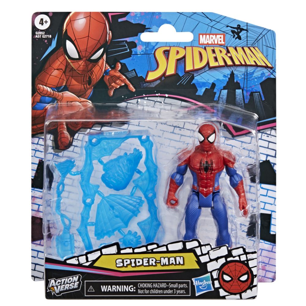 Figurina cu accesorii, Marvel Spider-Man, ActionVerse, G2852