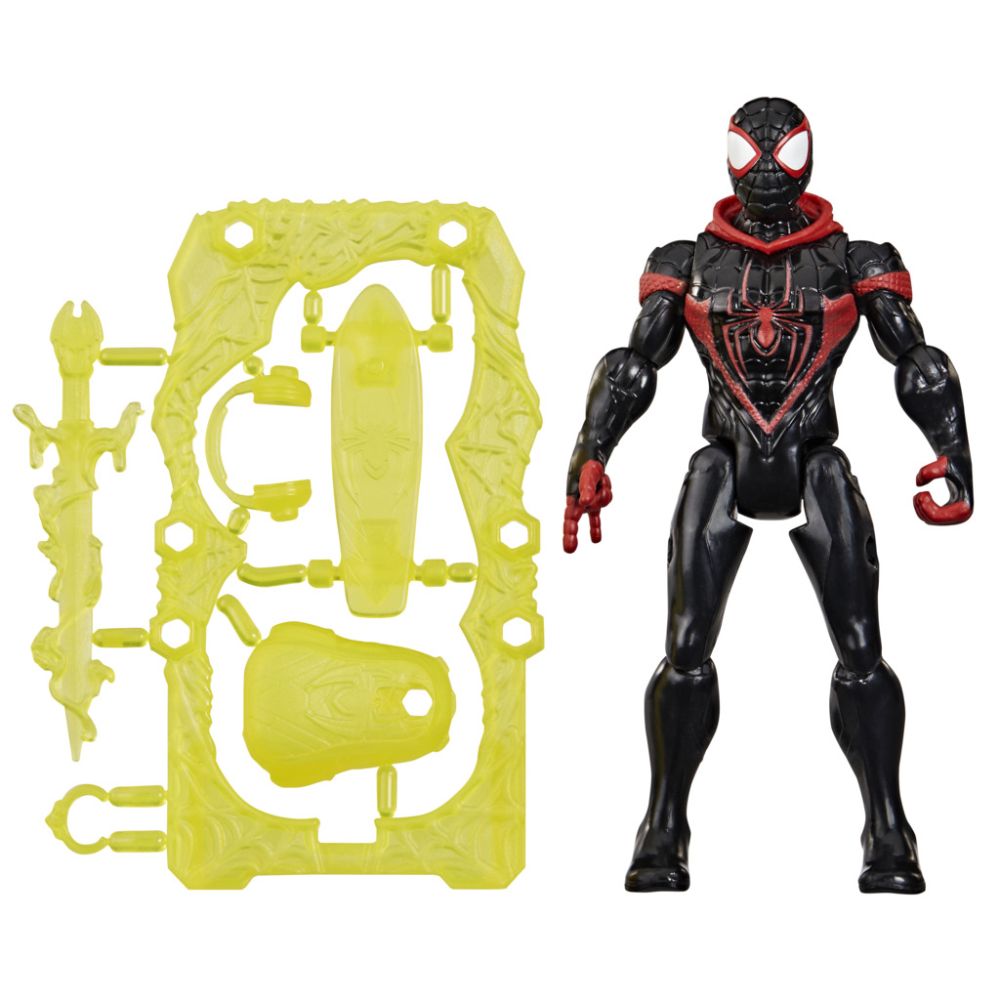 Figurina cu accesorii, Marvel Spider-Man, ActionVerse, Miles Morales, G2853