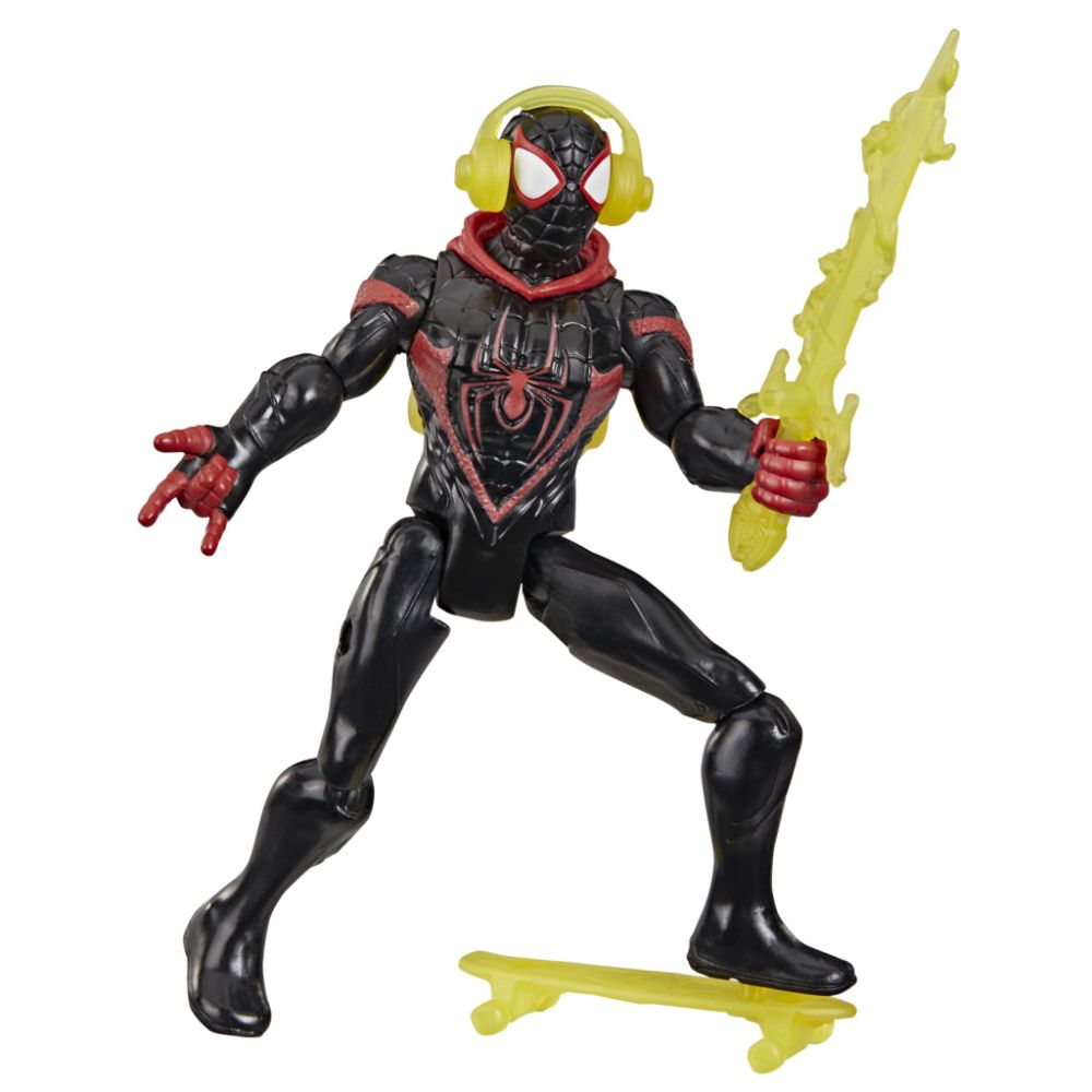 Figurina cu accesorii, Marvel Spider-Man, ActionVerse, Miles Morales, G2853