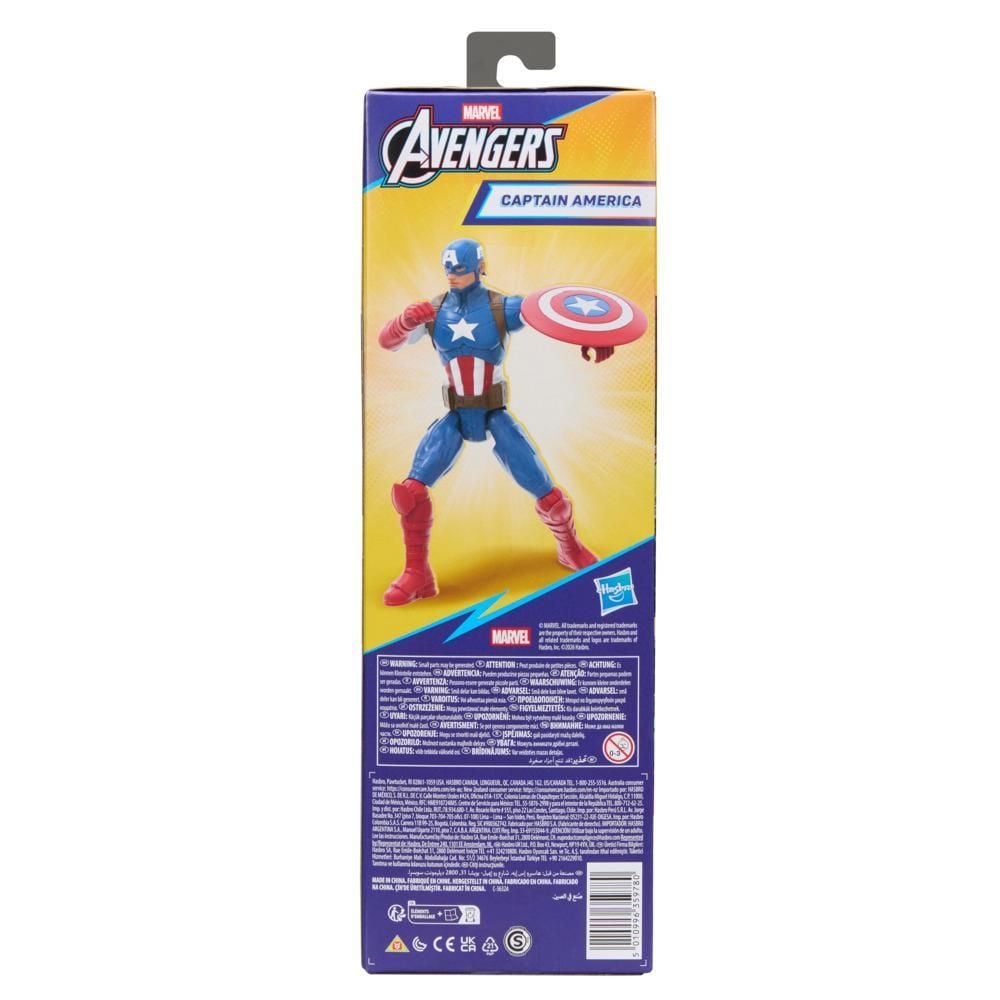 Figurina articulata, Marvel, Avengers Titan Series, Captain America, G2771