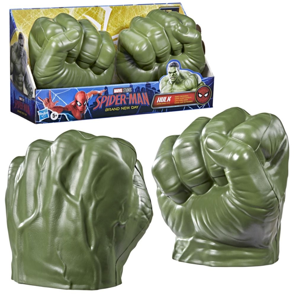 Set de joaca, Marvel Spider-Man, Brand New Day, Hulk Gamma Smash Fists, G3594