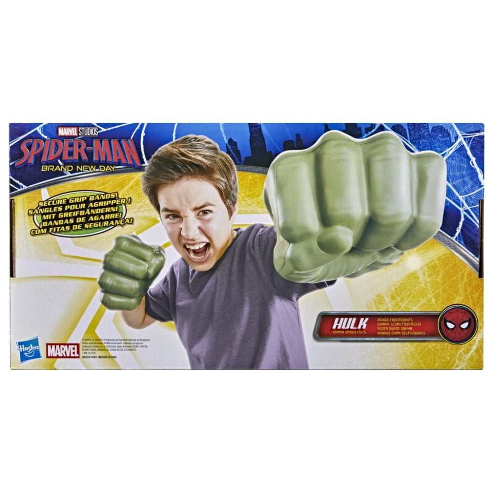 Set de joaca, Marvel Spider-Man, Brand New Day, Hulk Gamma Smash Fists, G3594